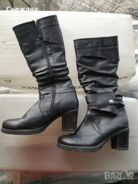 ботуши дамски зимни много топли ном.40 много добре запазени отвън, снимка 1