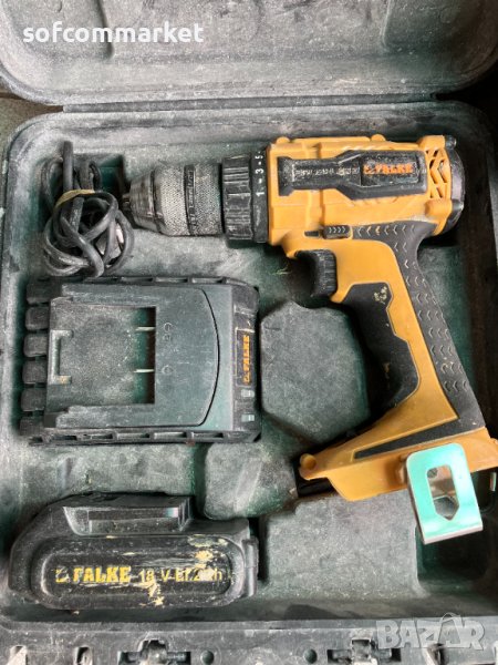 Акумулаторна бормашина Falke с безчетков мотор 18 V и мулти шлайф, снимка 1
