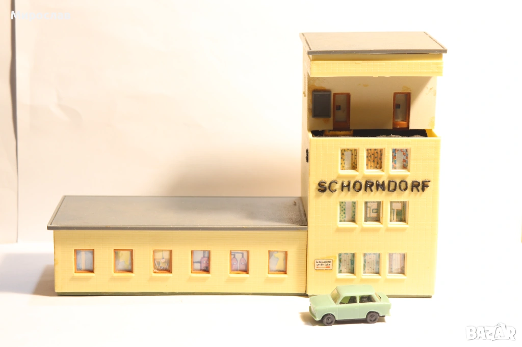 FALLER? KIBRI?VOLLMER H0 1/87 СГРАДА КЪЩА ВАГОН ВЛАК ЖП, снимка 1