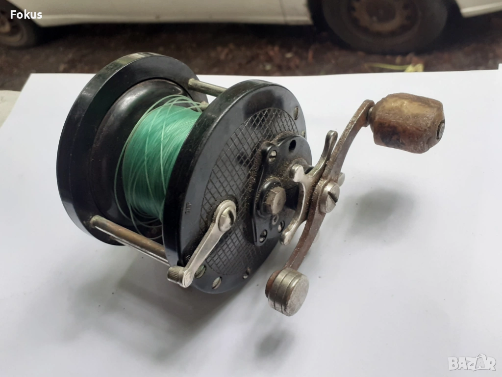 Стара американска макара за морски риболов - Monospool Reel, снимка 1