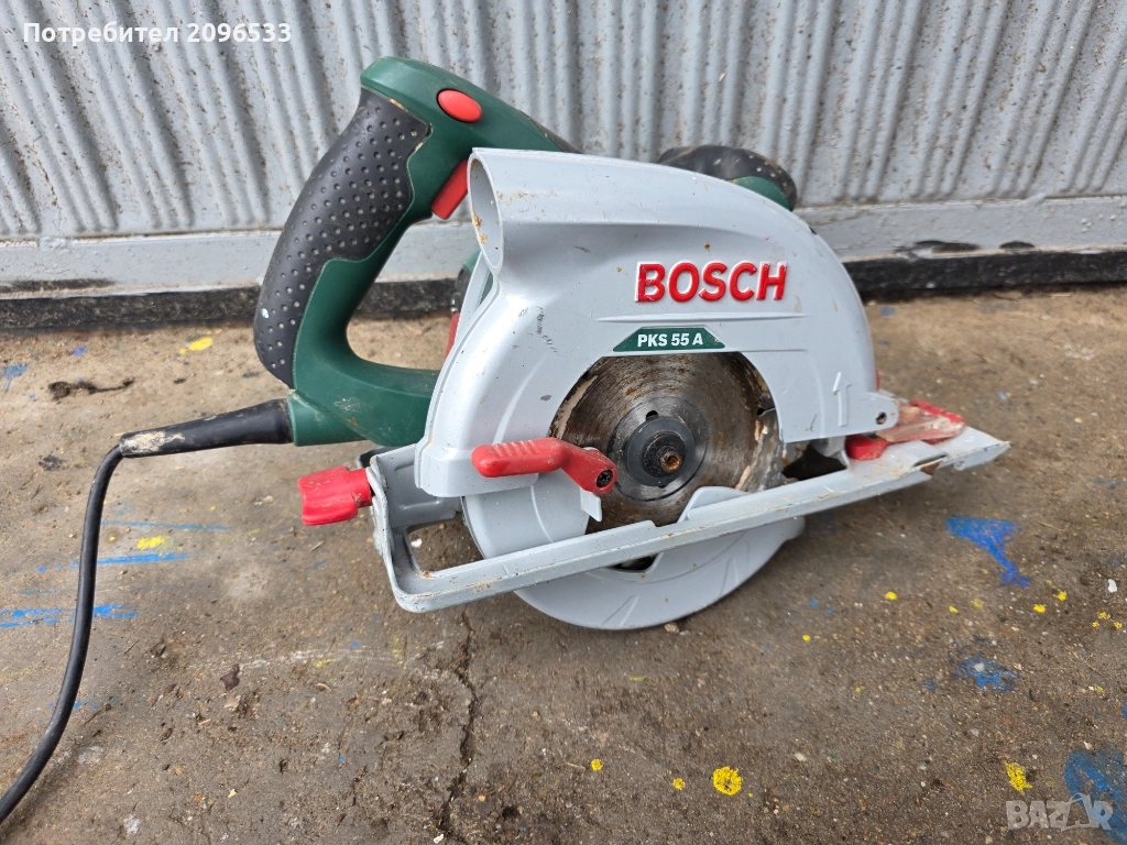 Ръчен циркуляр BOSCH PKS 55, снимка 1