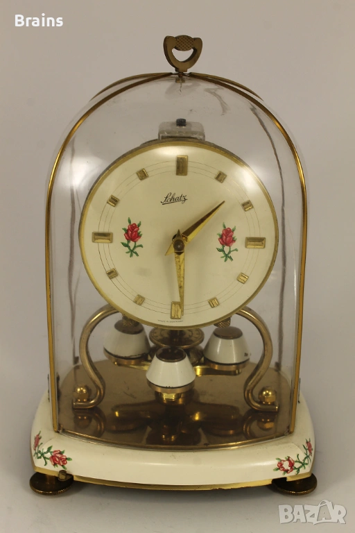 SCHATZ 400 Дневен Немски Механичен Часовник 1950's, снимка 1