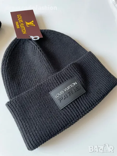 Мъжка шапка плетиво Louis Vuitton , снимка 1
