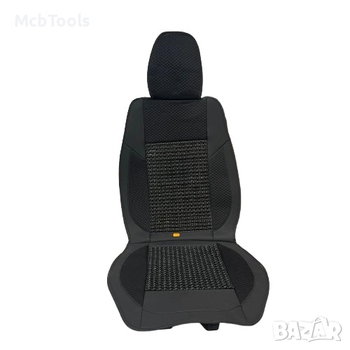 Универсален масажор за Камион / Автомобил от бамбукови топчета и кожа, снимка 1