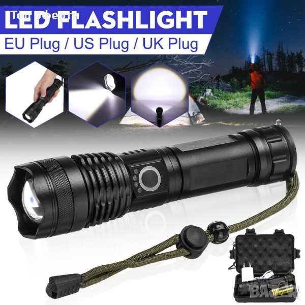 Супер Мощен LED Фенер P50, снимка 1