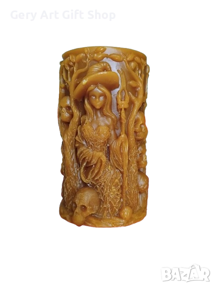 Восъчна свещ - "Магьосница", снимка 1