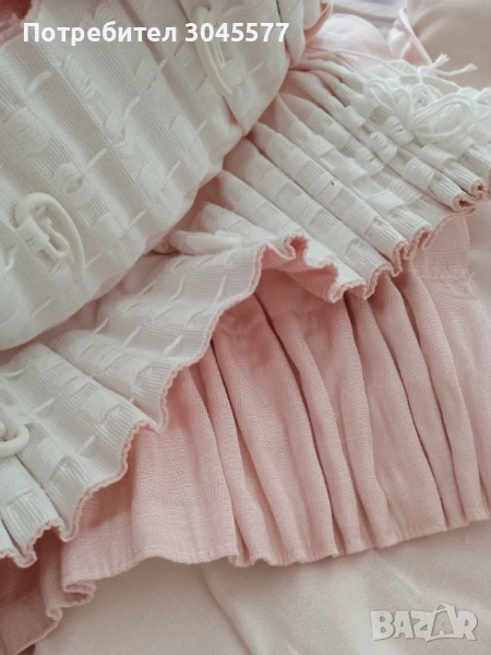 Перде 2 бр. вис.135,5 см, снимка 1