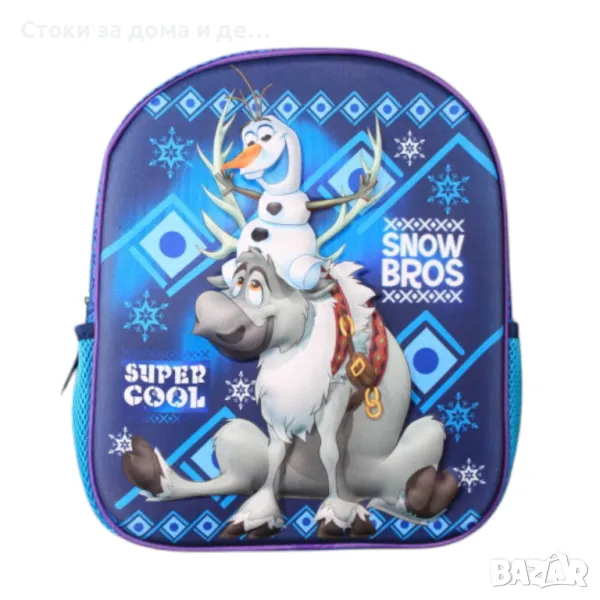 ✨Раница Frozen 3D, снимка 1