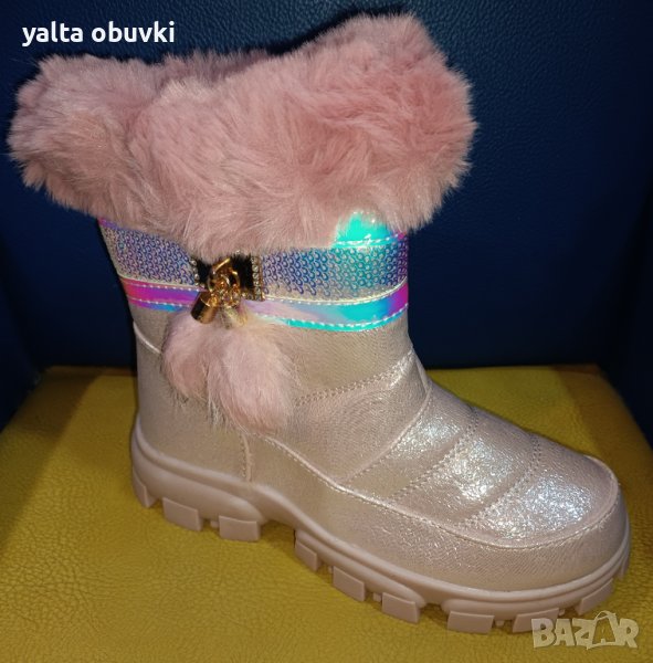 Детски боти Розов пух, снимка 1