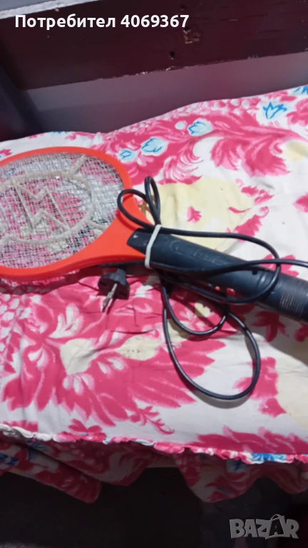 Електрическа мухоморка за мухи, комари, молци, нощни пеперуди и всякакви летящи гадини. Тип хилка ли, снимка 1