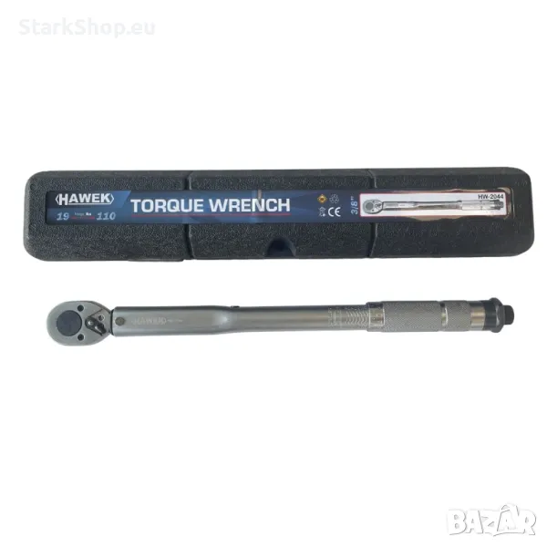 Професионален Динамометричен ключ 3/8" 19-110Nm  HAWEK инструмент, снимка 1