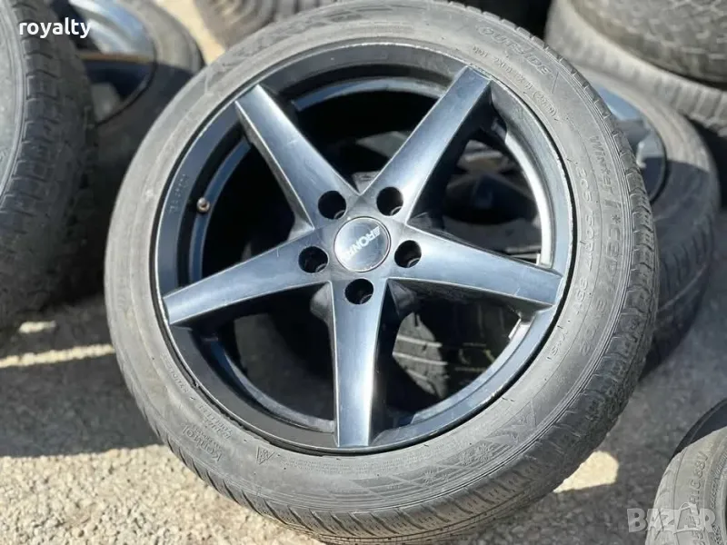 5x112 17 Джанти VW Passat Tiguan Audi A4 A6 Skoda Seat Mercedes ЕТ 35 J 7.5 Централен отвор 74.1 Мар, снимка 1