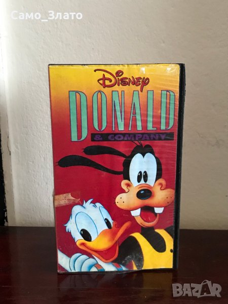 Видеокасета '' Donald ''  Disney  VHS, снимка 1