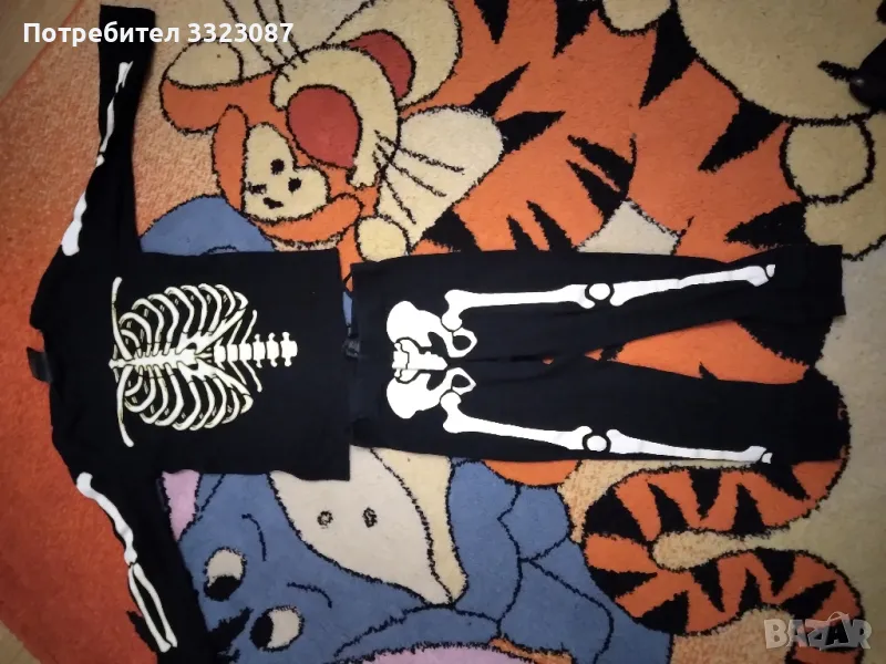 костюм скелет, снимка 1