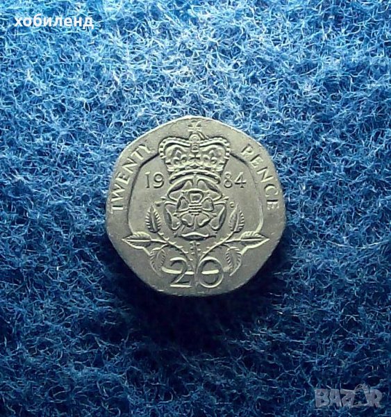 20 пенса Великобритания 1984, снимка 1