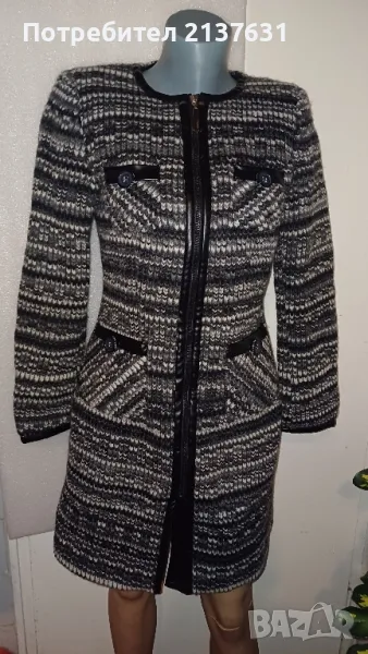 ДАМСКО ПАЛТО  KENSOL - 100 % ВЪЛНА  - Размер  44, снимка 1