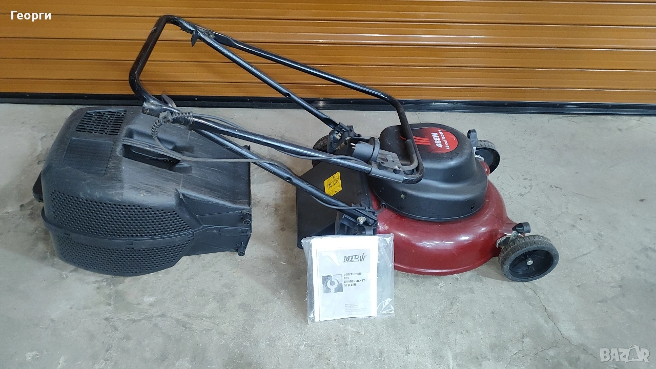 Електрическа косачка MTD произведена в Германия., снимка 1