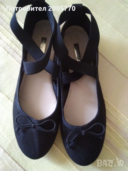 Нови дамски обувки PRIMRK- черни и ATMOSPHERE-сиви, снимка 1