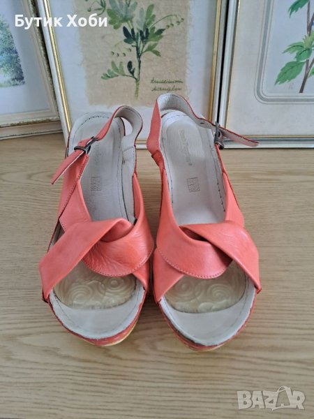 Дамски сандали от естествена кожа  Hush Puppies, снимка 1