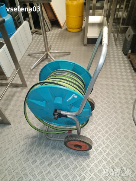 макара с маркуч gardena-голяма, снимка 1