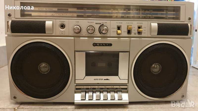 Продавам касетофон SANYO M9830K, добър външен вид,  за профилактика , снимка 1