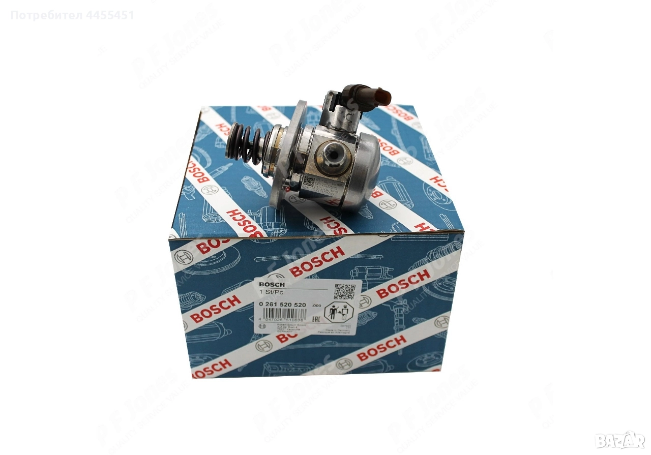 чисто нова помпа високо налягяне 0261520520 B58TU High Pressure Fuel Pump, снимка 1
