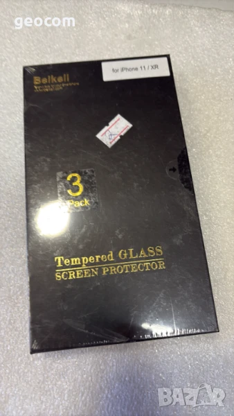 BeiKell протектори за iPhone 11/XR (3бр.,Закалено стъкло), снимка 1