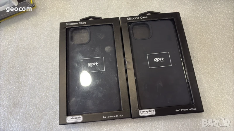 NEXT предпазен кейс за iPhone 14 Plus (Нов,Tъмно син,MagSafe), снимка 1