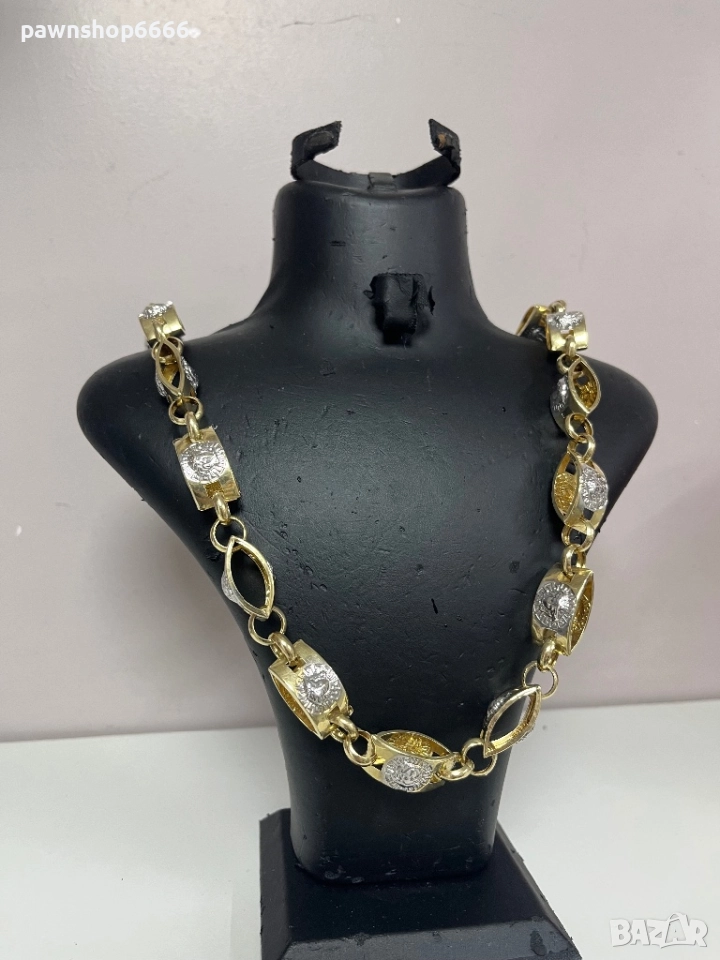 Златен ланец 14 карата, снимка 1