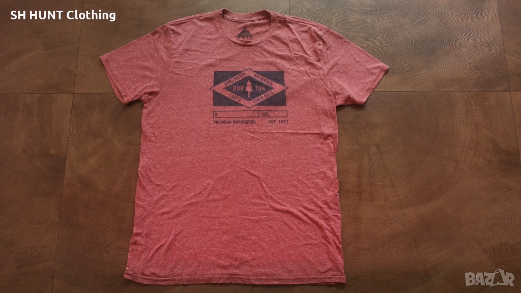 BURTON T-Shirt Размер L мъжка тениска ски сноуборд 11-58, снимка 1