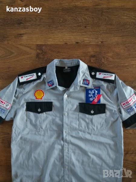 peugeot sport - страхотна мъжка риза КАТО НОВА ХЛ, снимка 1