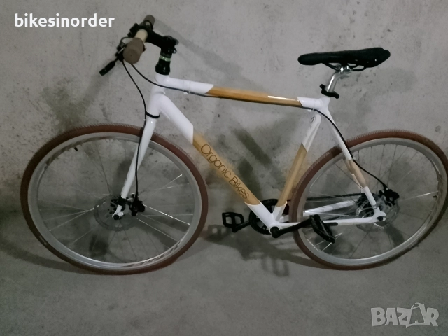 Бамбуков сингъл спийд с хидравлични дискови спирачки , снимка 4 - Велосипеди - 52860135