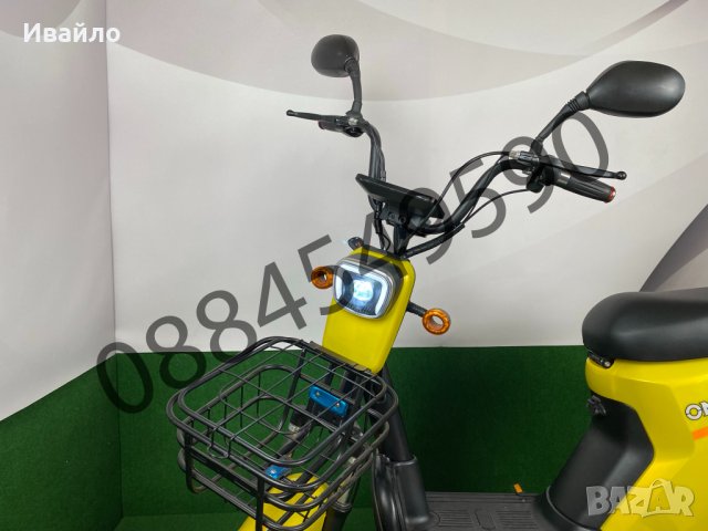 Eлектрически скутер - колело с двойна седалка – велосипед EGV X3 -2021, снимка 5 - Велосипеди - 35567679