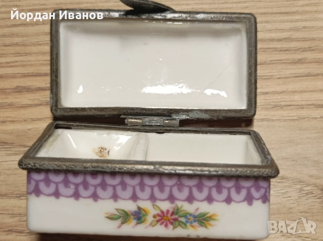 Лот старинни порцеланови кутийки , снимка 2 - Колекции - 53408669