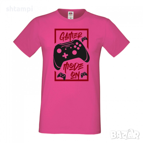 Мъжка тениска Gamer Mode On, снимка 7 - Тениски - 36193219