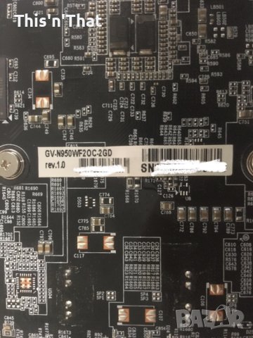 Видео карта Gygabite GV-N950- 2 GB ddr5, снимка 3 - Видеокарти - 41203116