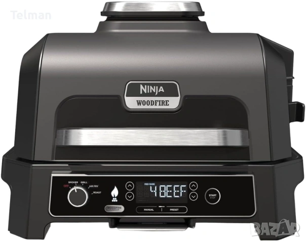 Грил NINJA OG850 Pro XL Woodfire, снимка 9 - Скари - 53809585