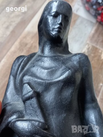 Масивна чугунена статуетка, снимка 4 - Декорация за дома - 38681127