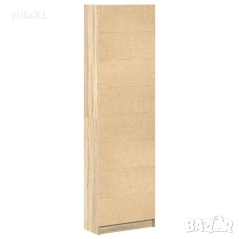 vidaXL Гардероб Сонома дъб 55 x 25 x 189 см Инженерна дървесина, снимка 8 - Гардероби - 56147045