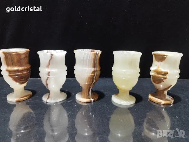 чаши от оникс за ракия , снимка 4 - Антикварни и старинни предмети - 55872279