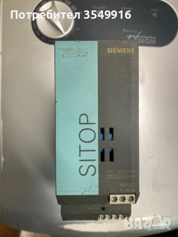 Захранващ блок SIEMENS 230/24V DC 10A