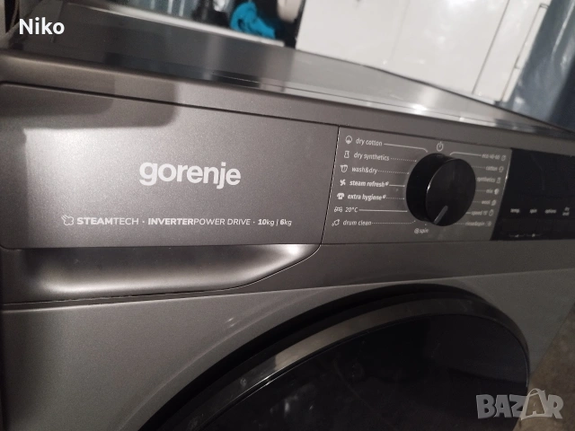 Пералня/Сушилня Gorenje 10кг, снимка 2 - Перални - 53487152