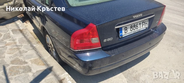 Задна броня с парктроници Волво с80,volvo s80, снимка 8 - Части - 51417732