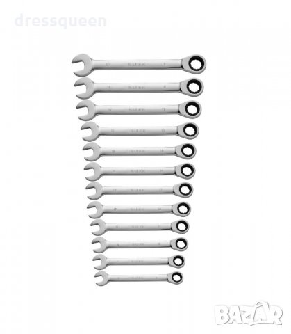 3084 Ключ с тресчотка, снимка 8 - Ключове - 34251056