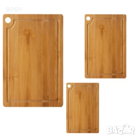 Комплект бамбукови дъска за рязане, Rosberg, снимка 2 - Други - 49214439