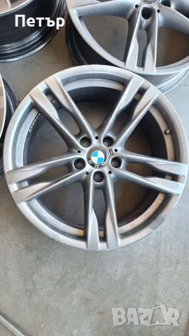 ОРИГИНАЛНИ АЛУМИНИЕВИ ДЖАНТИ ЗА БМВ DOUBLE SPOKE STYLE 373- 5-6 -А СЕРИА 5Х120Х72.6-20 цола, снимка 5 - Гуми и джанти - 56128972