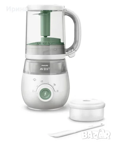 Philips Avent Premium
Пасатор с функция за готвене на пара „4 в 1“, снимка 2 - Други - 56202268