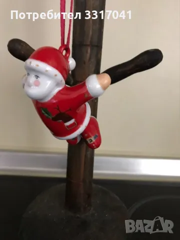 Порцеланов Дядо Коледа за елха Villeroy&Boch, снимка 1