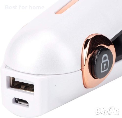 Акумулаторна 3-В-1 USB преса за коса, мини преносима безжична маша за коса,LED дисплей, снимка 6 - Маши за коса - 40638999