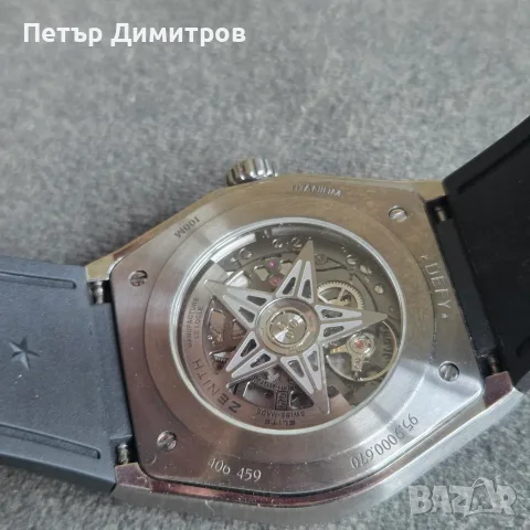 Zenith Defy Classic Skeleton Titanium, снимка 5 - Мъжки - 55948004